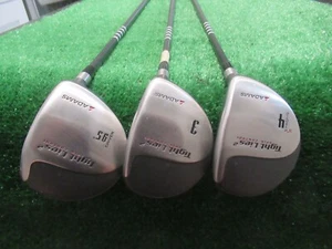 ADAMS TIGHT LIKES 2 SPIN CONTROL 9.5* DRIVER 3 & 4 WOOD SET STIFF GRAPHITE RH - Picture 1 of 10
