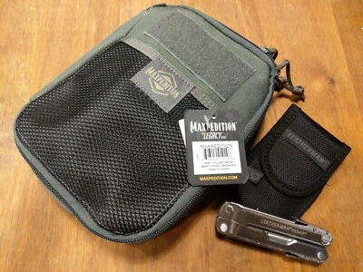 Survival EDC Pouch Maxpedition Beefy con juego de barras de refuerzo Leatherman Foto 1 de 4