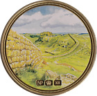 Numisproof Celebrating Great Britain Hadrians Wall 24Ct Gold Plate Coin Medal