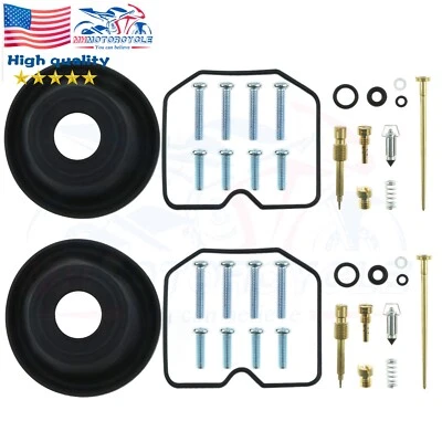2 Sets Carburetor Repair Kit for KAWASAKI ex500 EX 500 NINJA 500R 1987-2009 Foto 1 de 4