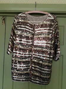 Berkertex gold cardigan / jacket size 20 BNWT - Picture 1 of 4