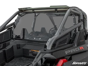 SuperATV Dark Tint Polycarbonate Rear Windshield for Polaris RZR PRO R 4 - Picture 1 of 7