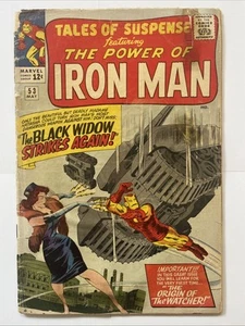 Tales of Suspense #53.GD. Iron Man 2nd App Black Widow. Key ๐ C pix/notes. - Picture 1 of 20