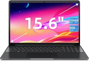 SGIN 15.6 inch Laptop, 8GB RAM, 256GB SSD Celeron Quad-Core Processor - NEW - Picture 1 of 8