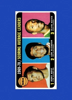 1970-71 Topps Set-Break # 2 West/Alcin/Hayes Ll en muy buen estado-en muy buen estado (arruga) *GMCARDS* Foto 1 de 2