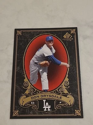 2007 SP Legendary Cuts- Don Drysdale #39 DODGERS (HOF) - Image 1 of 2