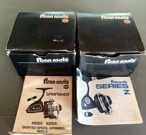 Penn Reel Boxes (2) 722z, 420ss Both With Papers - Picture 1 of 2