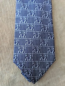 1 SULKA Silk Neckties Tie Made In France Geometric 57” - Picture 1 of 2