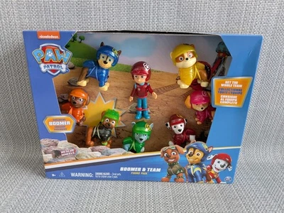 Paw Patrol Boomer & Team 8x Figure Pack - Brand New In Box  - Image 1 of 2