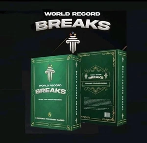 WORLD RECORD BREAKS: GUINNESS POKEMON BOX (5 SLABS INCLUDING 1/1 CERTIFIED - Picture 1 of 2
