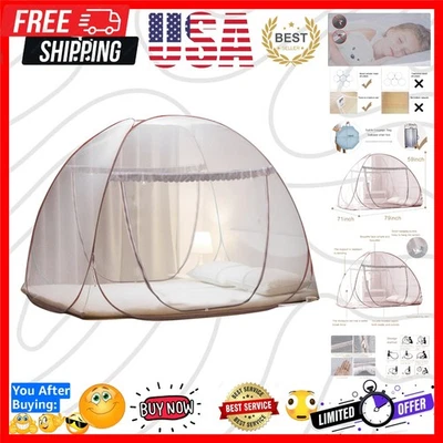 Mosquiteiro pop-up respirável 79 x 71 - Fácil configuração e viagem amigável - Imagem 1 de 4