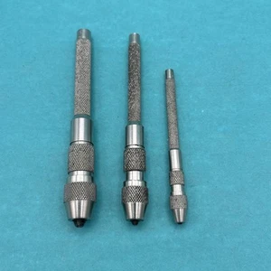 Starrett Pin Vise set of 3, 240-A,240-C & 240-D - Picture 1 of 10