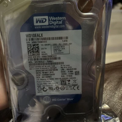 WD WD10EALX-759BA1 Cabiar Blue 1.0TB Sata 3.5" RPM 7200firmware A1 - Image 1 of 4