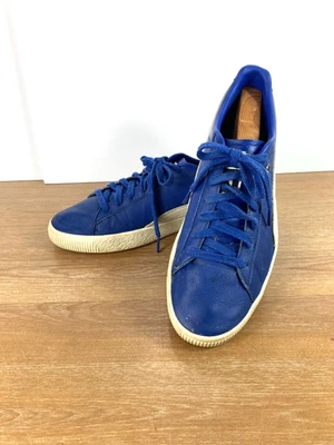PUMA Clyde OG Lace Up Mens 10.5 Royal Blue Sneakers Casual Shoes 369293 05 - Image 1 of 4