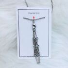 Stainless Steel Crystal Holder Cage Necklace Chain Necklaces  Women Men