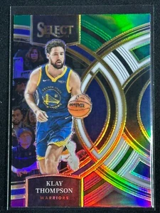 2023 Panini Select Purple Green White Prizm Premier Klay Thompson #198 Warriors - Picture 1 of 2