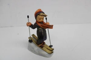 Goebel Hummel Figur Skifahrer Junge mit Stöcken 59 TMK6 Vintage Made in Germany TMK-6 - Bild 1 von 10