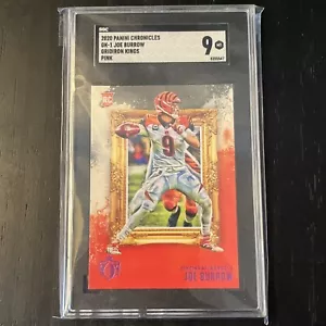 2020 Panini Chronicles - Gridiron Kings Pink #GK-1 Joe Burrow (RC) - Picture 1 of 2