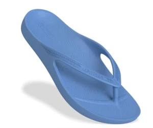 CLEARANCE!! Lightfeet Unisex Arch Support Thongs (Denim) - Picture 1 of 16