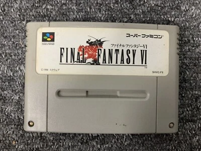 NTSC/J Final Fantasy VI (6) Super Famicom Cart Only NTSC Japanese - Image 1 of 2
