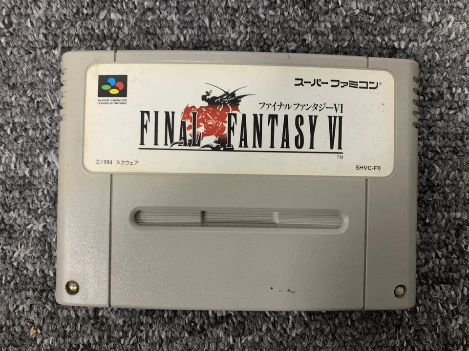NTSC/J Final Fantasy VI (6) Super Famicom Cart Only NTSC Japanese - Image 1 of 2
