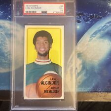 1970 Topps Lew Alcindor/Kareem Abdul-Jabbar  2nd Year Card #75. PSA 3.5 VG+ Wow!