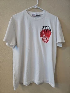 JW ANDERSON x Pol Anglada Embroidered Face Men's JWA Authentic Large T Shirt 🔥 - Picture 1 of 6