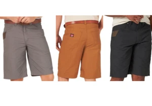 Men's Wrangler Workwear Relaxed Fit Technician Short 100% Cotton Ripstop - Picture 1 of 10