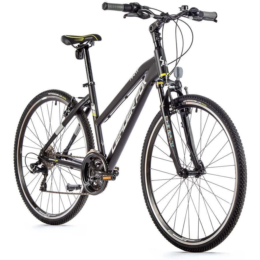 28" Zoll Crossrad Leader Fox Away Lady Trekking Fahrrad 21 Gang schwarz Rh 50cm - Bild 1 von 1