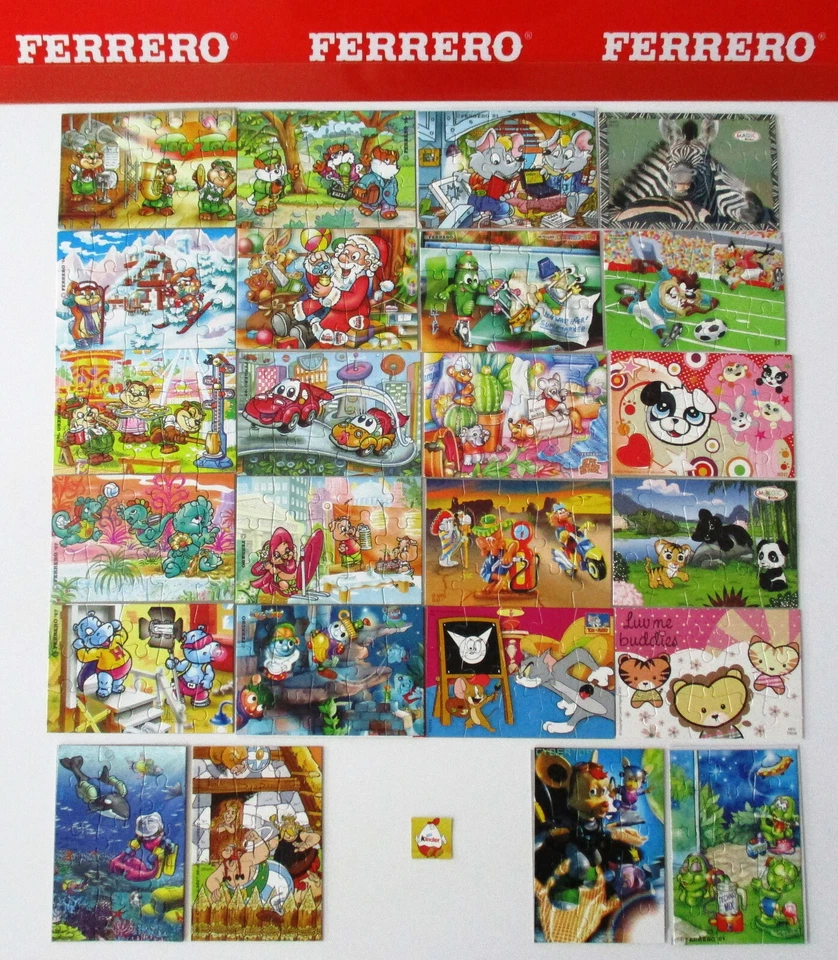 Superpuzzle Komplettsatz Auswahl + alle BPZ aussuchen Ferrero ab 1995 - Bild 1 von 1