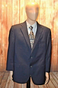 Cremieux Collection Men Loro Piana Checked 2 Front Button Sports Coat Sz 46R - Picture 1 of 14
