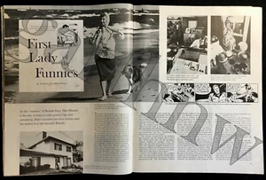 BRENDA STARR 1960 COMIC CREATOR DALE MESSICK PICTORIAL FIRST LADY OF THE FUNNIES - Picture 1 of 1