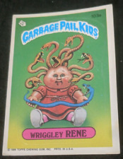 VINTAGE 1986 Original Garbage Pail Kids Card WRIGGLEY RENE #103a GPK Card