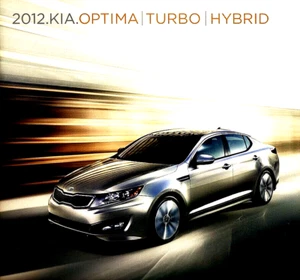 2012 KIA OPTIMA + TURBO + HYBRID—22 PAGE U.S. DEALER SALES BROCHURE—NEW NOS - Picture 1 of 1