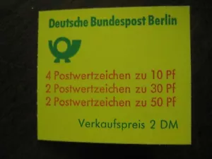 Berlin Markenheftchen Mi No. 10 Neuf - Bild 1 von 2