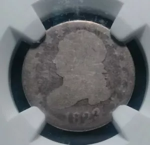 LOWBALL 1823 Capped Bust Dime NGC Fair 2 *Circulated Original Beauty* - Picture 1 of 4