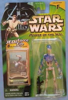 Star Wars Battle Droid Boomer Damage, POTJ Green Card - Image 1 of 4