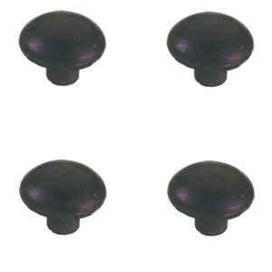 4 piezas x amortiguador de soporte de estante de goma Hafele para estantes de vidrio - Imagen 1 de 3