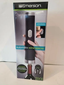 Emerson Automatic Wine Bottle Corkscrew Battery Powered Opener brand NEW - Picture 1 of 4