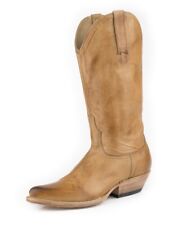 Stetson Western Boots Womens Leather Tan 12-021-6107-1367 TA