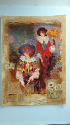 " Memories Of Venice " Serigraph by Alexander Wissotzky 39 '' X 28 ''