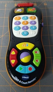 VTech Click and Count Spielzeug Fernbedienung schwarz Singen & Lernen leuchtet - getestet - Bild 1 von 3
