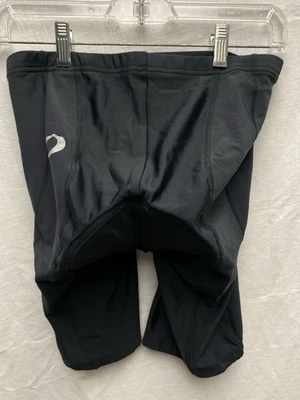 珍珠 Izumi 黑色短裤儿童 L 男孩女孩骑行加厚自行车标志自行车 — 第 1/4 张图片