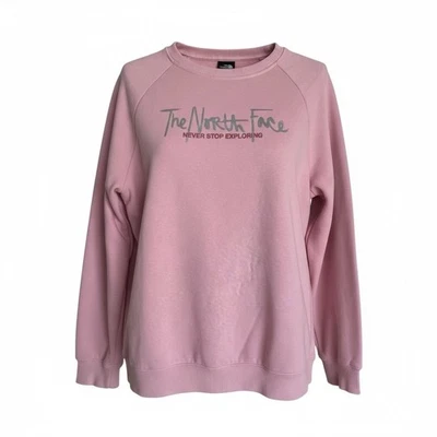 The North Face Women's Never Stop Exploring Crewneck Pink Sweatshirt Size Medium - Image 1 of 4