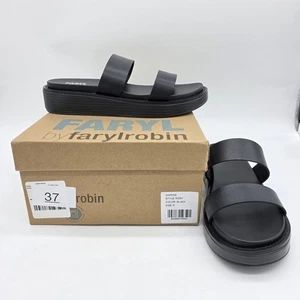 Faryl by Farylrobin Shoes Womens Size 9 Rory Platform Sandals Slip On Comfort - Picture 1 of 13