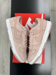 Size 9W- Nike Dunk Premium Low Soft Pink W - Picture 1 of 5