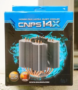 ZALMAN CPU Cooler CNPS14X AMD AM2 AM3 Socket FM2 Intel 2011 140mm Fan Computer - Bild 1 von 6