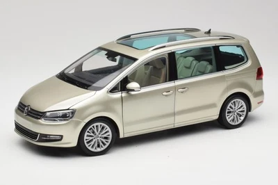 110051002 VW Volkswagen Sharan Reflex Silver Metallic Minichamps 1/18 - Immagine 1 di 4