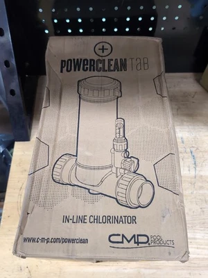 CMP Power Clean Tab Ultra In-Line Chlorinator w/Clear Glass Lid New - Image 1 of 2