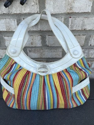 Cartera Arco Iris Retro Reliquia Multicolor ¡Súper Divertida! Foto 1 de 4